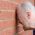 beating your head against the wall